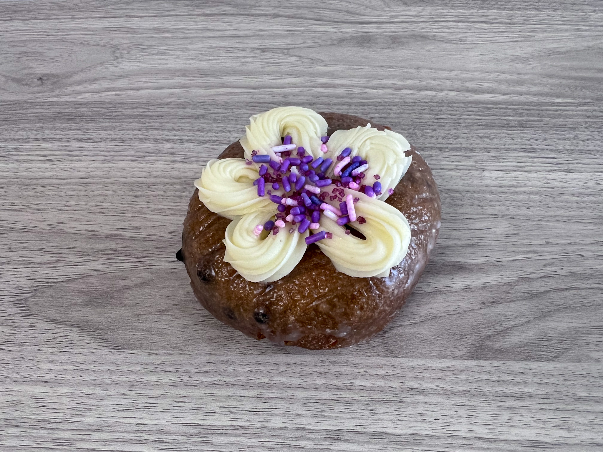 Blueberry Cake with Cream Cheese Icing