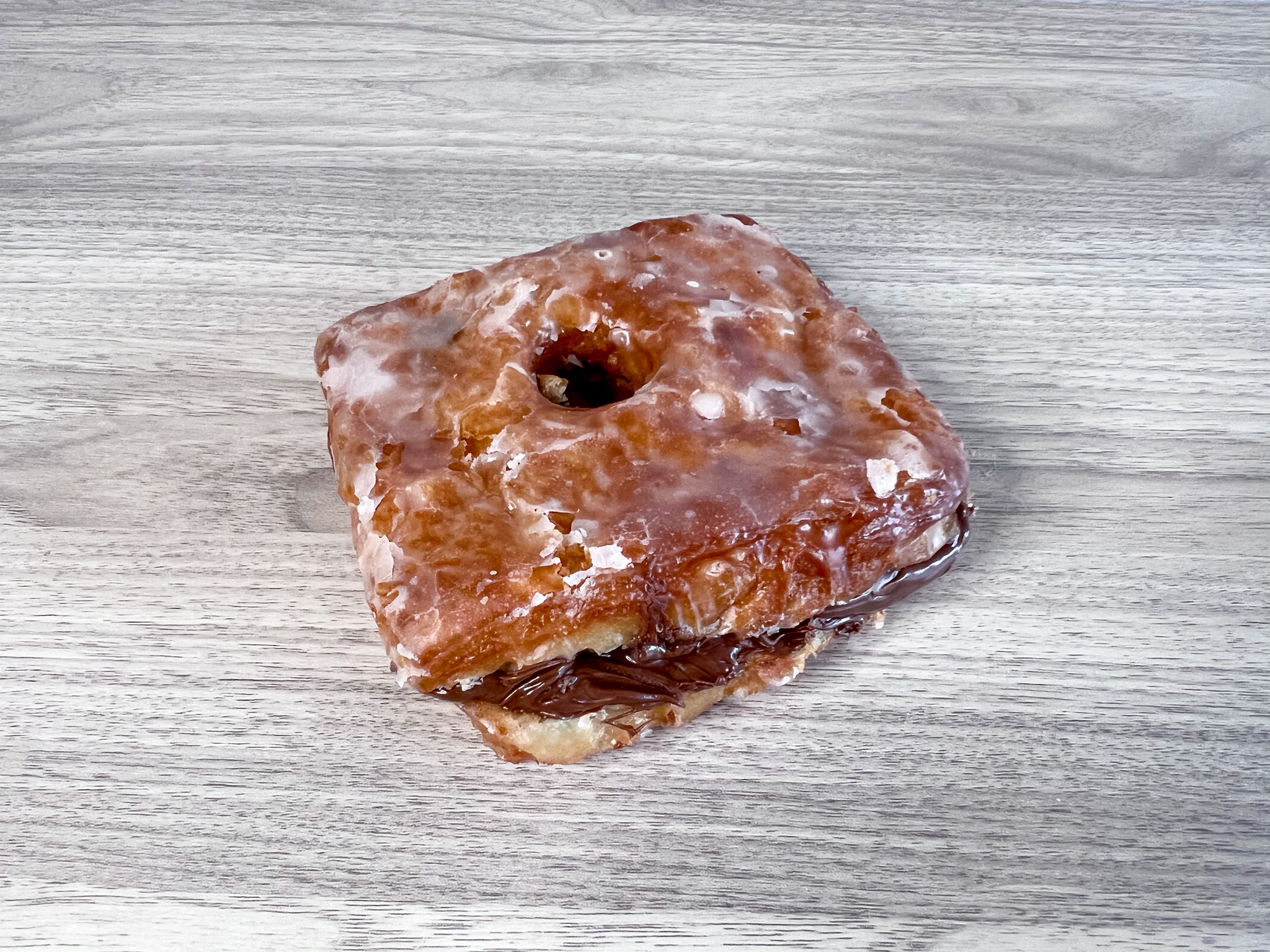 Cronut with Nutella Cronut with Nutella
